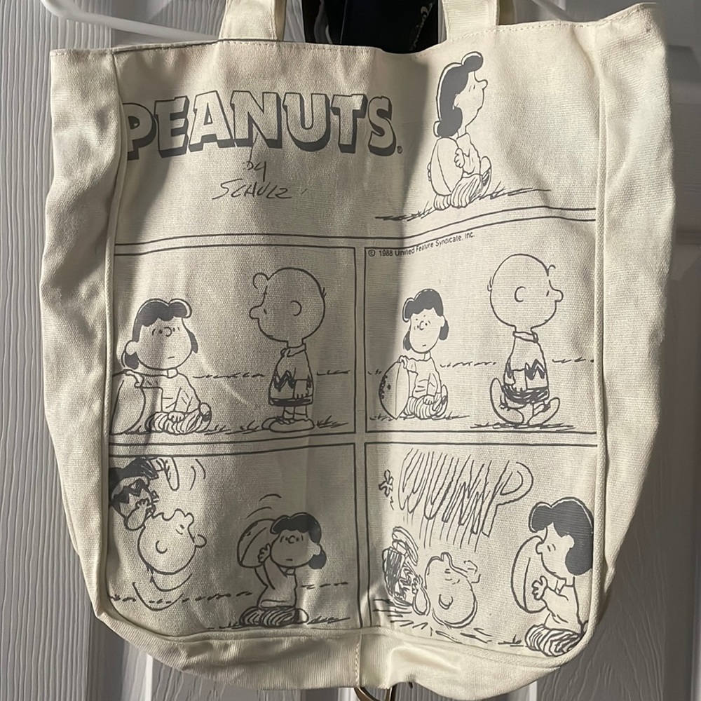 Canvas FSU Peanuts bag